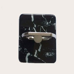 Black & White Marble Phone Ring Holder